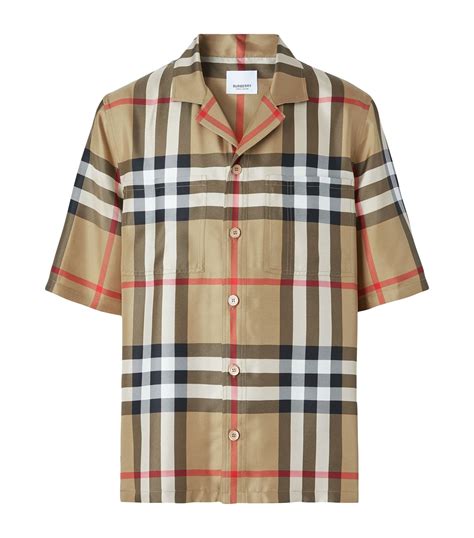 silk burberry shirt|Burberry silk shirts for men.